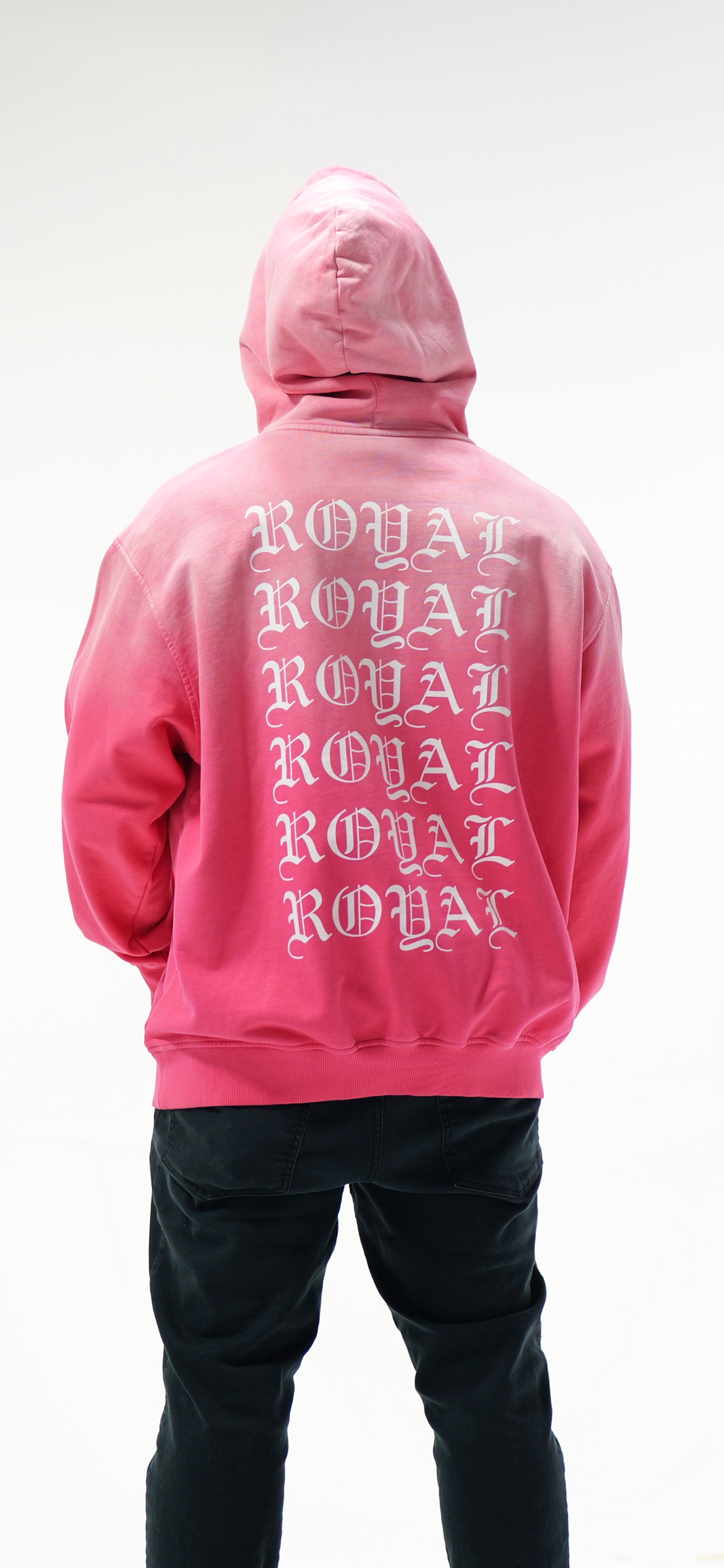 Repeater Hoodie (Pink Fade)