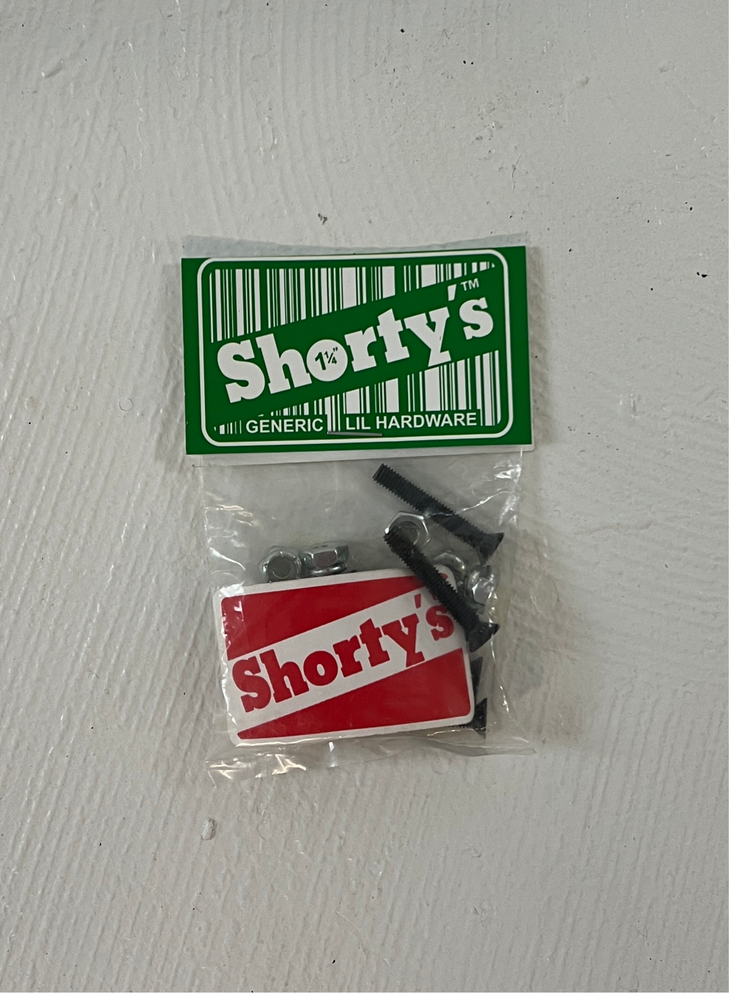 17. Shorty’s hardware 1 1/4