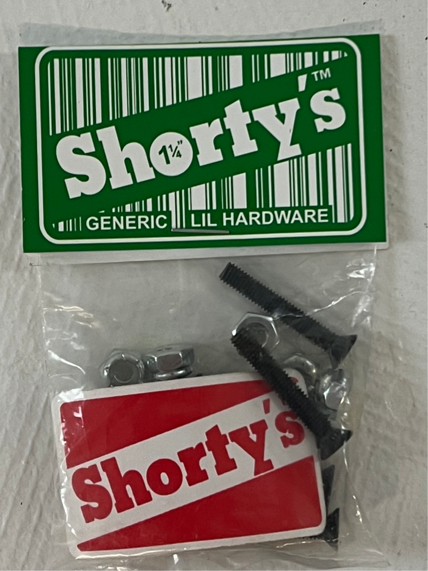 25. Shorty’s hardware 1 1/4